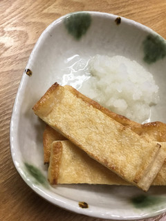 妄想周ちゃんおかず・あげと大根おろし-レシピのメイン写真