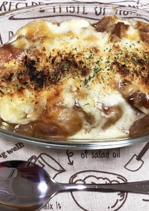 余ったカレーで☆簡単!!焼きカレードリア-レシピのメイン写真