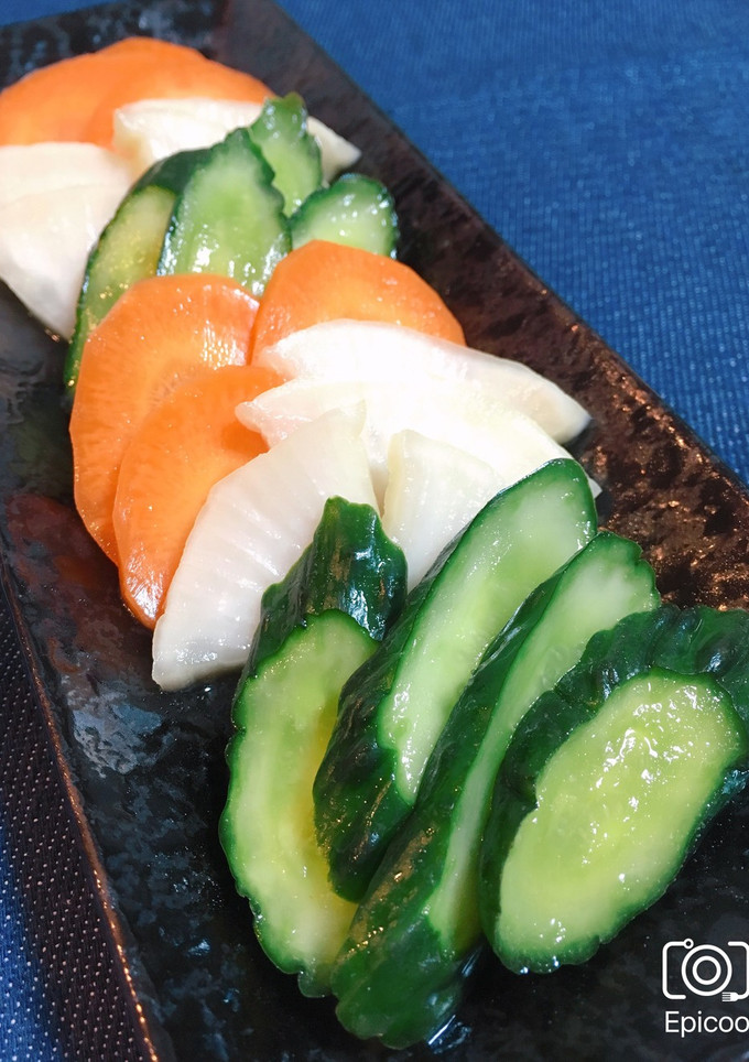大量消費！簡単放置で優しい味のからし漬け-レシピのメイン写真