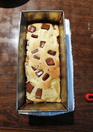 チョコバナナのパウンドブランデーケーキ-レシピのメイン写真