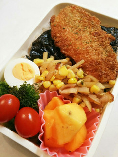 お弁当(11/12)アジフライ-レシピのメイン写真