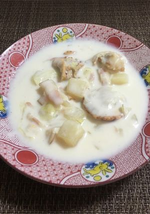 おいしい牛乳でおいしいクラムチャウダー-レシピのメイン写真