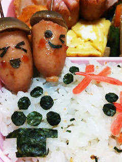 今日のキャラ弁(秋 とんぼ どんぐり)-レシピのメイン写真