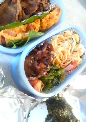 ボリューム満点お弁当-レシピのメイン写真