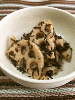 レンコンひじき-レシピのメイン写真