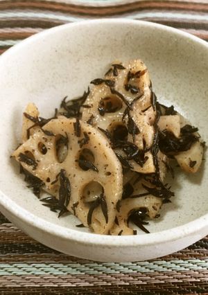 レンコンひじき-レシピのメイン写真