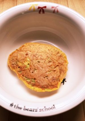 離乳食後期☆じゃこ入りお好み焼き☆-レシピのメイン写真
