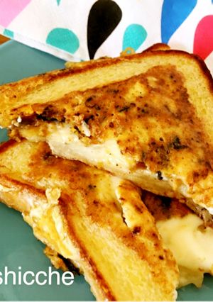 ふじっ子煮♡ホットサンド-レシピのメイン写真