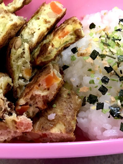離乳食後期〜お好み焼き◆お弁当◆手掴み-レシピのメイン写真