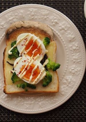 たまご昆布のチーズトースト-レシピのメイン写真