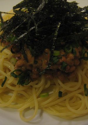 超簡単！納豆パスタ-レシピのメイン写真