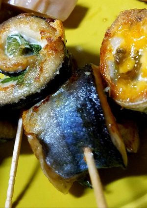 さんまの大葉チーズ巻き-レシピのメイン写真