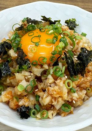 給料前の節約レシピ！ちくわユッケ-レシピのメイン写真