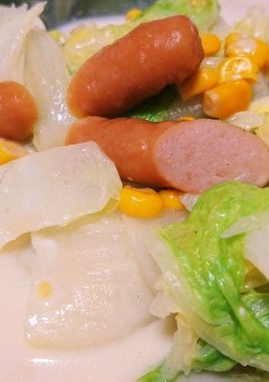 白菜ミルク煮-レシピのメイン写真