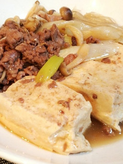 フライパン1つで簡単肉豆腐♪-レシピのメイン写真