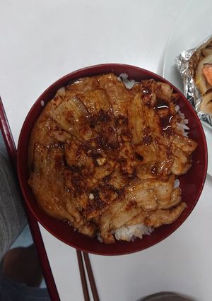 【体育系学生】にんにく醤油豚丼-レシピのメイン写真