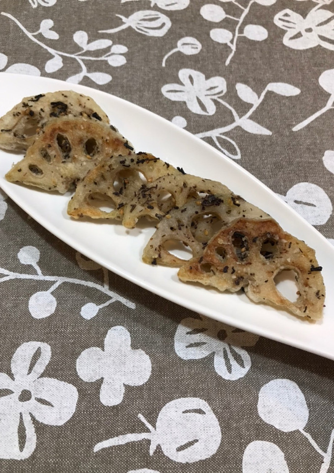 れんこんの揚げ焼き-レシピのメイン写真