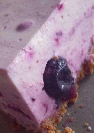 ブルーベリィ・チーズケーキ-レシピのメイン写真
