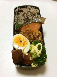 ㊻ ニンニク、生姜たっぷりの唐揚げ弁当♡-レシピのメイン写真