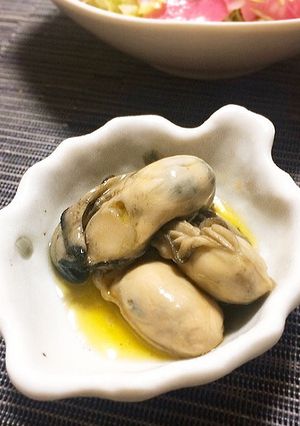 うまつまみ♪「牡蠣の和風オイル漬」-レシピのメイン写真