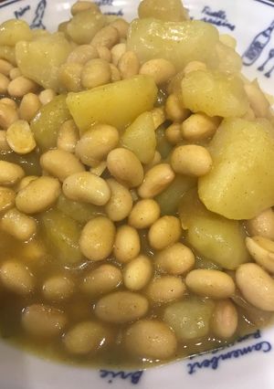 大豆とジャガイモのカレー煮-レシピのメイン写真