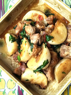 かぶと鶏肉の炒め煮-レシピのメイン写真