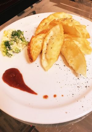 芋コーンチーズ揚げ餃子-レシピのメイン写真