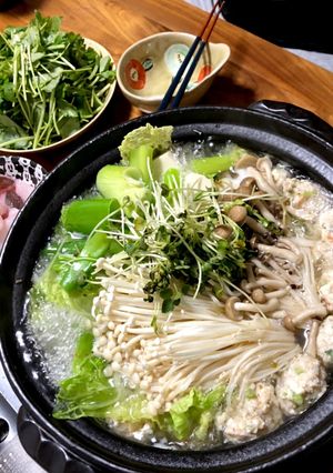 免疫UP♡茅乃舎だしで鱈と三つ葉と薬味鍋-レシピのメイン写真