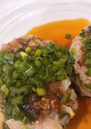 余った餃子のタネのハンバーグ 2種類紹介-レシピのメイン写真