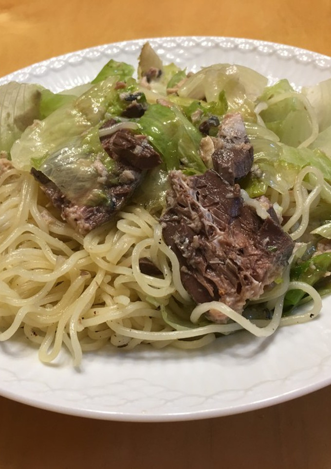 簡単サバ缶焼きそば-レシピのメイン写真