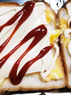 卵好き 朝トースト-レシピのメイン写真