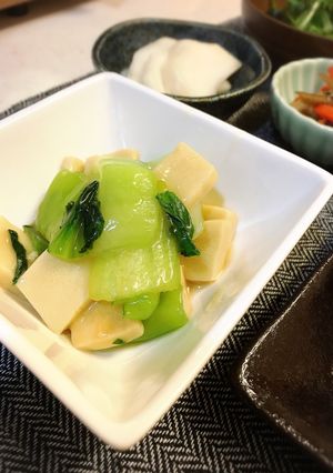 チンゲンサイと高野豆腐の中華あんかけ-レシピのメイン写真