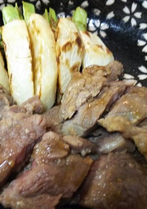 簡単美味・牛肉と蕪のオイスターソース炒め-レシピのメイン写真