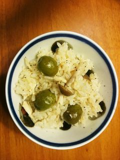 オリーブの炊き込みご飯-レシピのメイン写真