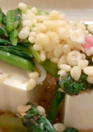 後一品に！お酒のあてに！みんな好きな豆腐-レシピのメイン写真