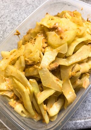 パパイヤのマヨカレー炒め-レシピのメイン写真