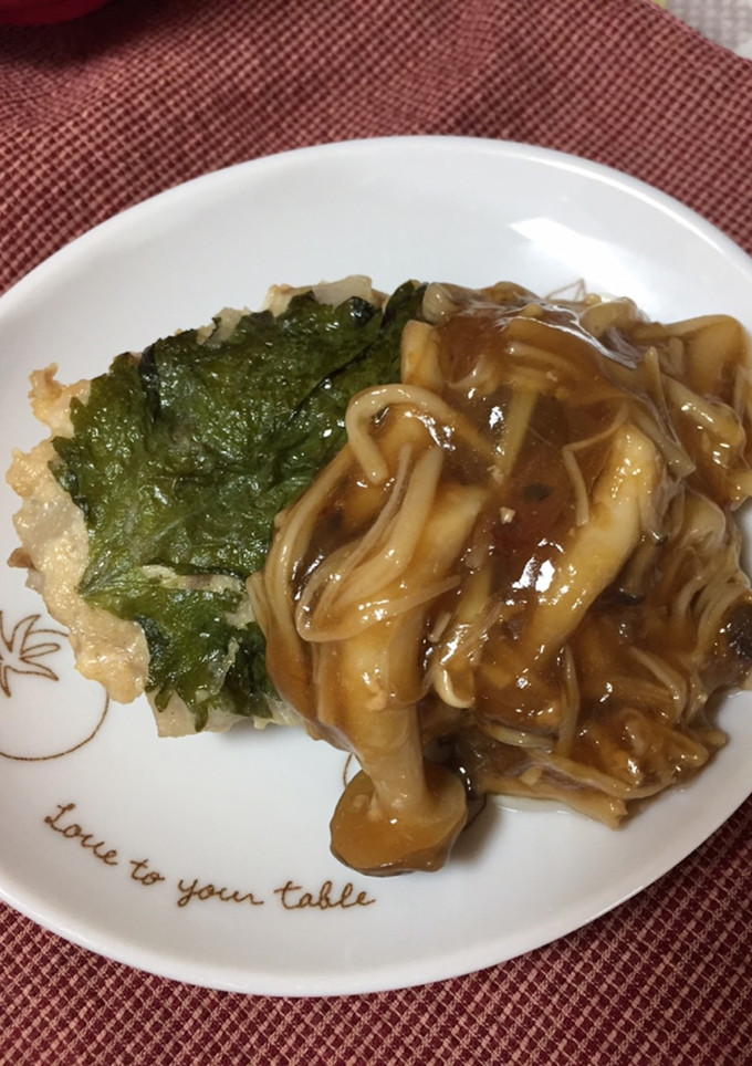 鶏ひき肉と蓮根の和風ハンバーグ-レシピのメイン写真