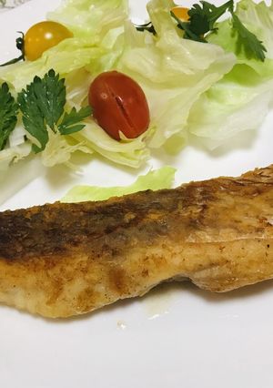 パリパリ 鯛のムニエル-レシピのメイン写真