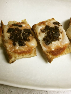 エスニックカリーとおかか昆布のトースト-レシピのメイン写真