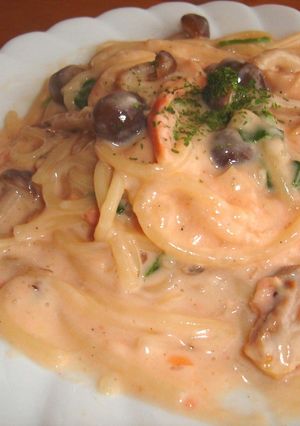 ☆★まさにサーモンピンク♥パスタ★☆-レシピのメイン写真