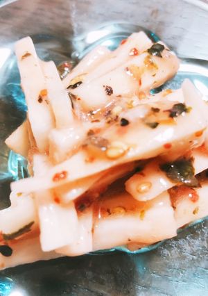 超簡単！長芋の梅肉&ふりかけ和え-レシピのメイン写真