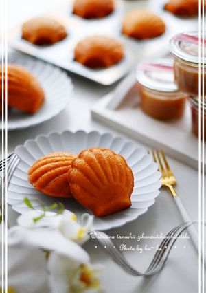 キャラメルマドレーヌ-レシピのメイン写真