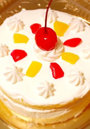 ハッピーバースデー1歳☆幼児仕様ケーキ-レシピのメイン写真