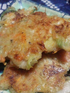 ヤーコンとにんじんのちぢみ-レシピのメイン写真