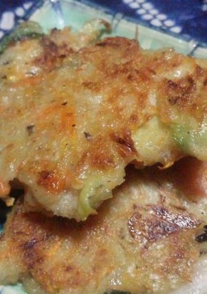 ヤーコンとにんじんのちぢみ-レシピのメイン写真