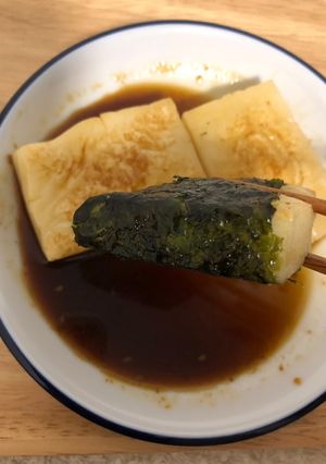 受験生の夜食にも！切り餅の焼肉ダレ巻き-レシピのメイン写真