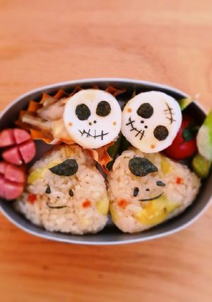 芋おにぎり弁当-レシピのメイン写真