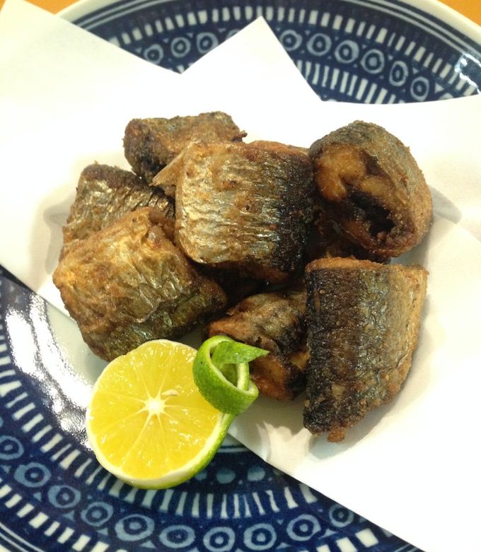あれ？骨ないよ？ぶつ切り秋刀魚の唐揚げ-レシピのメイン写真