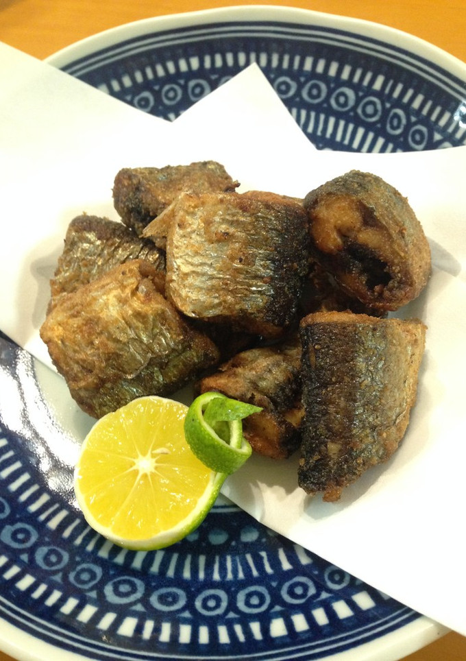 あれ？骨ないよ？ぶつ切り秋刀魚の唐揚げ-レシピのメイン写真