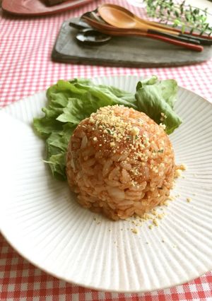 トマトケチャップライス(試作自分用)-レシピのメイン写真
